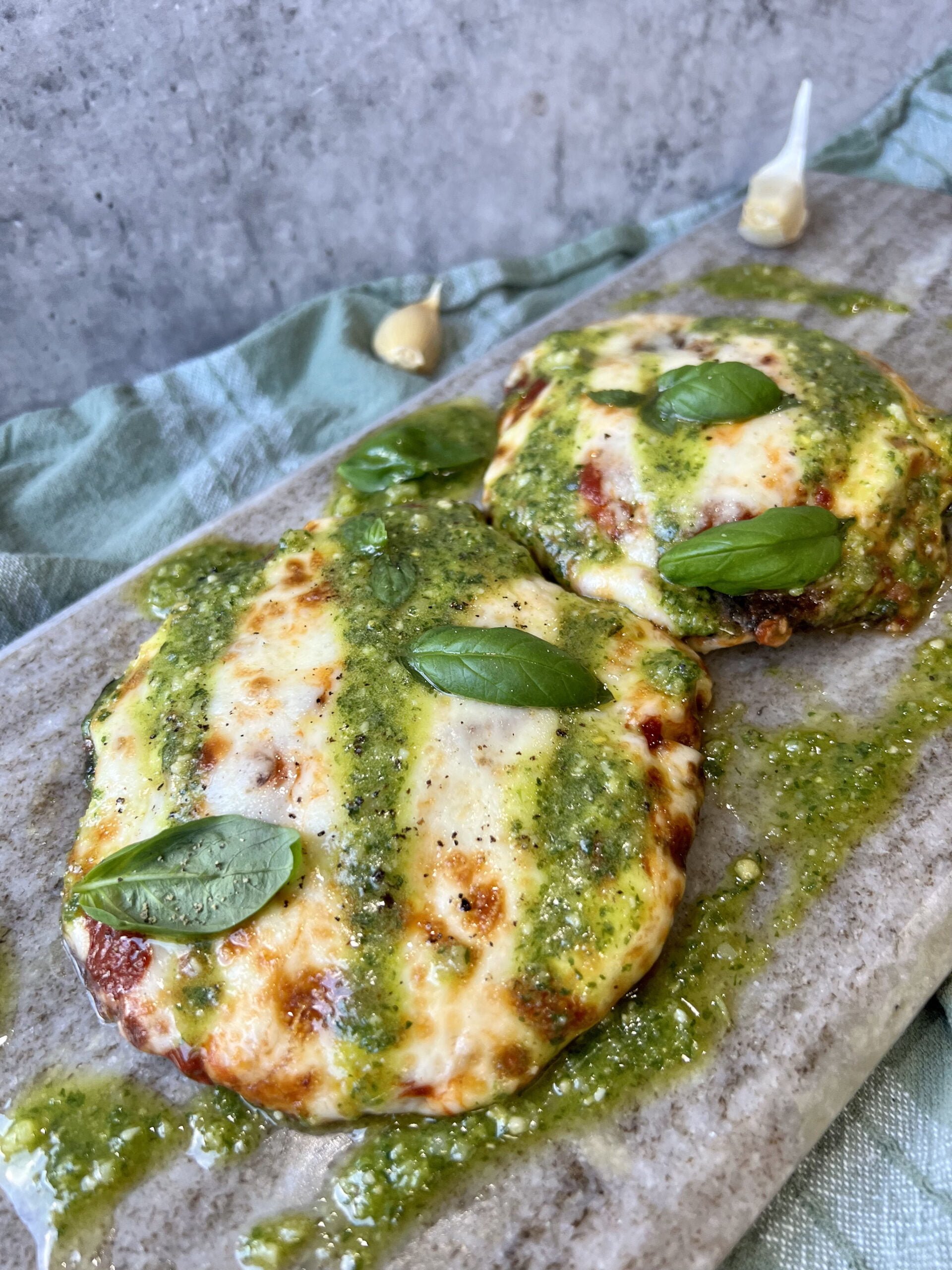 Portobello Pizzas Vessys Gourmet Kitchen