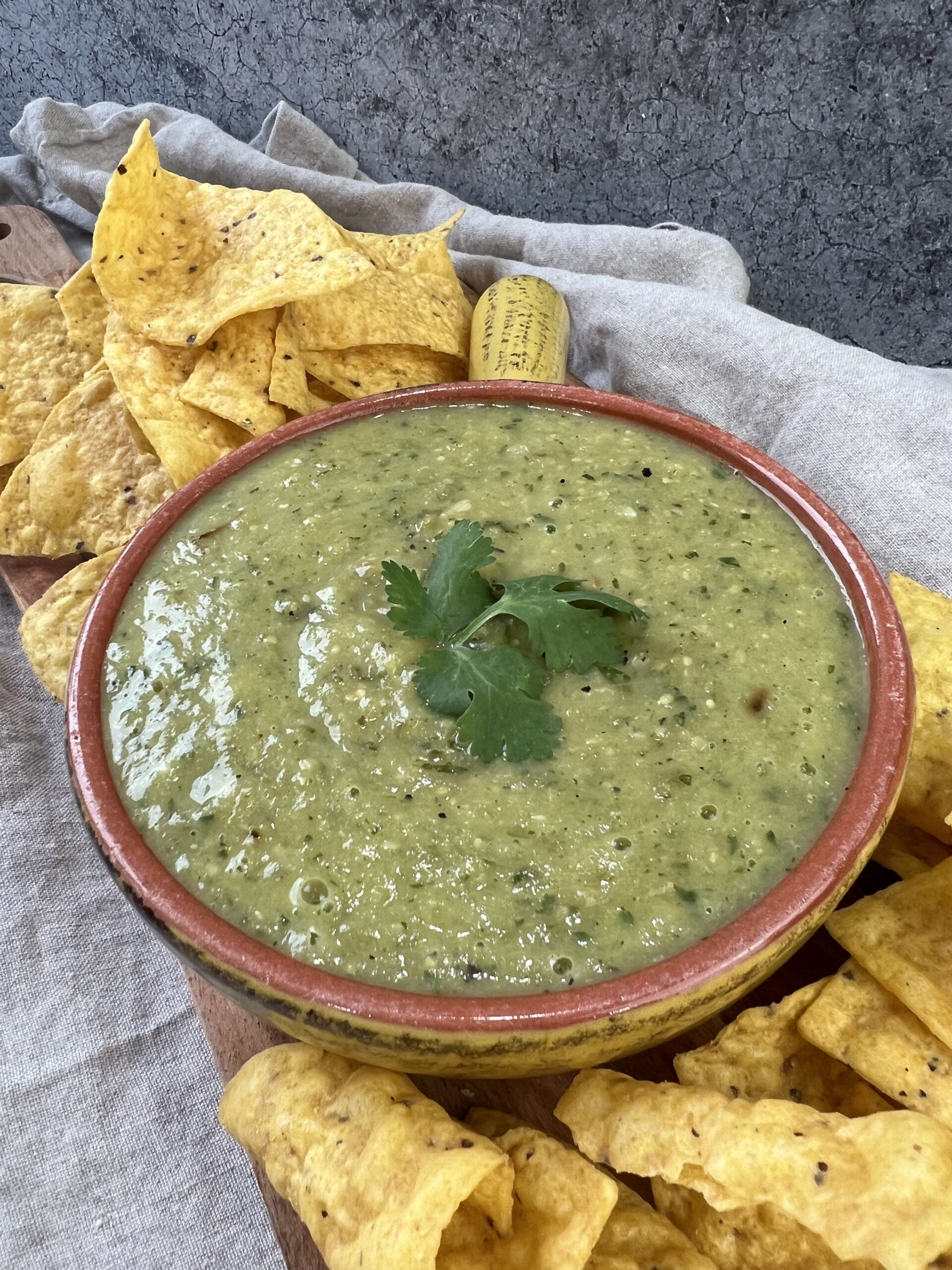 Restaurant Quality Salsa Verde Vessys Gourmet Kitchen